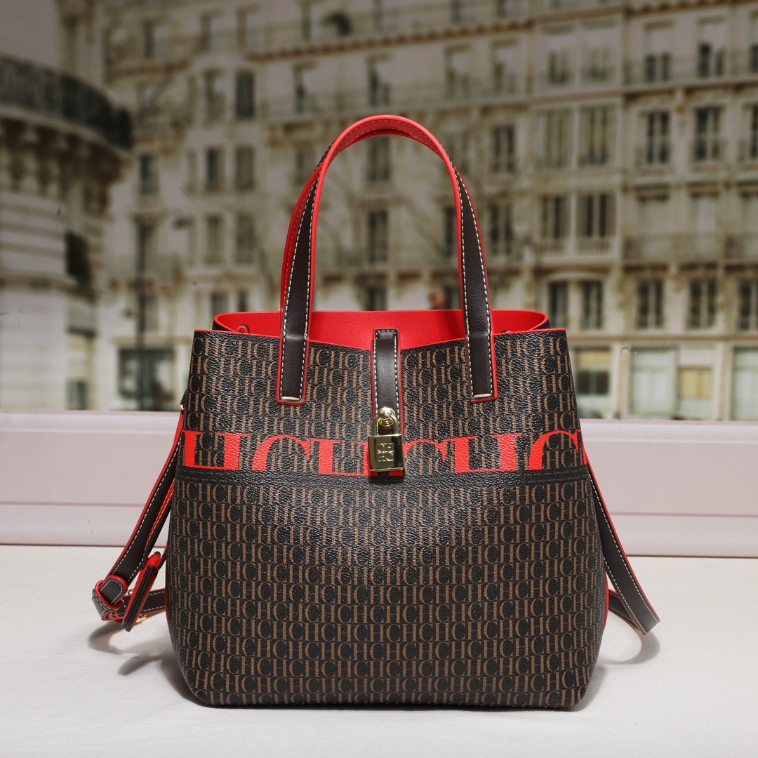 Luxury Bags Edit - CH Luxury Printed Bucket Bag 2025