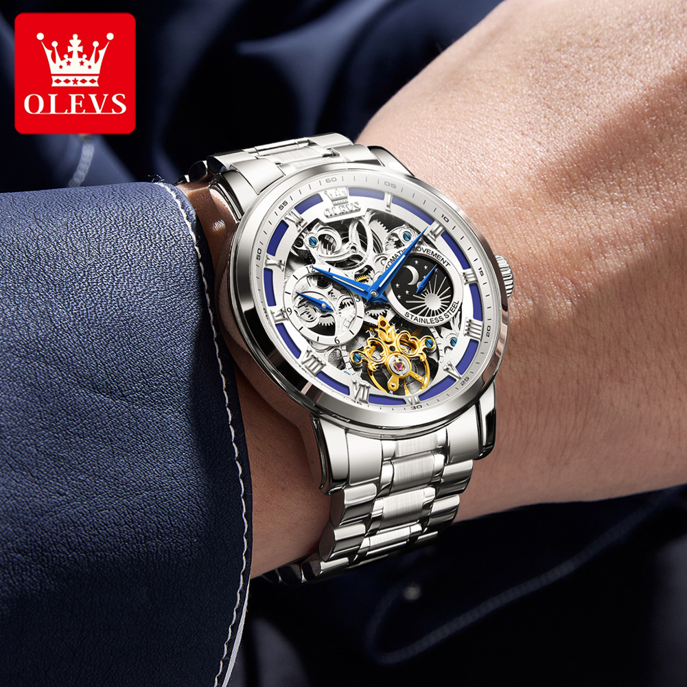 OLEVS 6670 Mens Watch Luxury B - Luxury Bags Brands List review and price