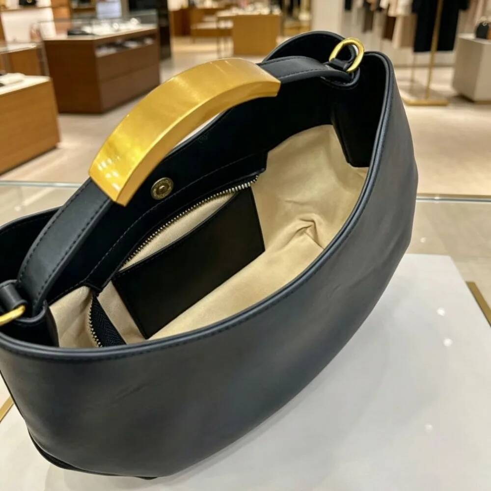 Demi-cercle Women Golden Lette - Luxury Bags Tote review and price