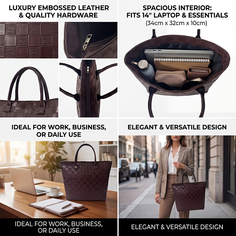 Light Luxury Deep Brown Quilte - Luxury Bag Collection review and price