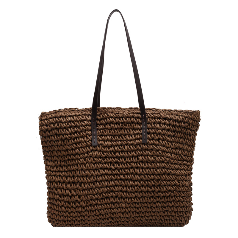 Straw Woven Tote Bags Casual L - Luxury Bags Collection review and price