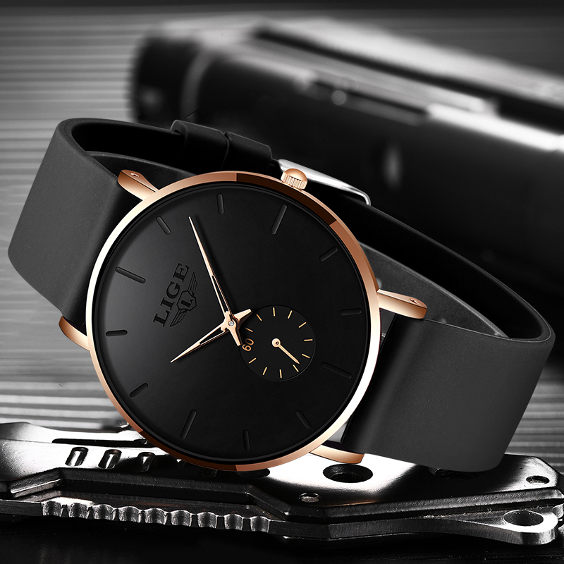LIGE New Fashion Mens Watches  - Luxury Bags Brands List review and price
