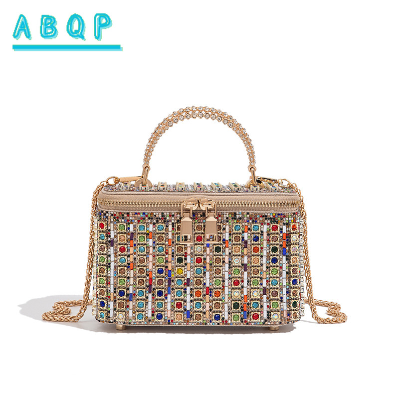 Dinner Women's Bag with Diamon - Luxury Bags Sales review and price
