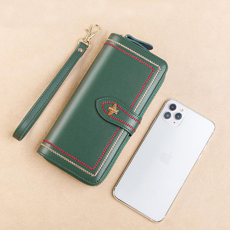 Genuine Leather Wallets Women  - Luxury Bags Sales review and price